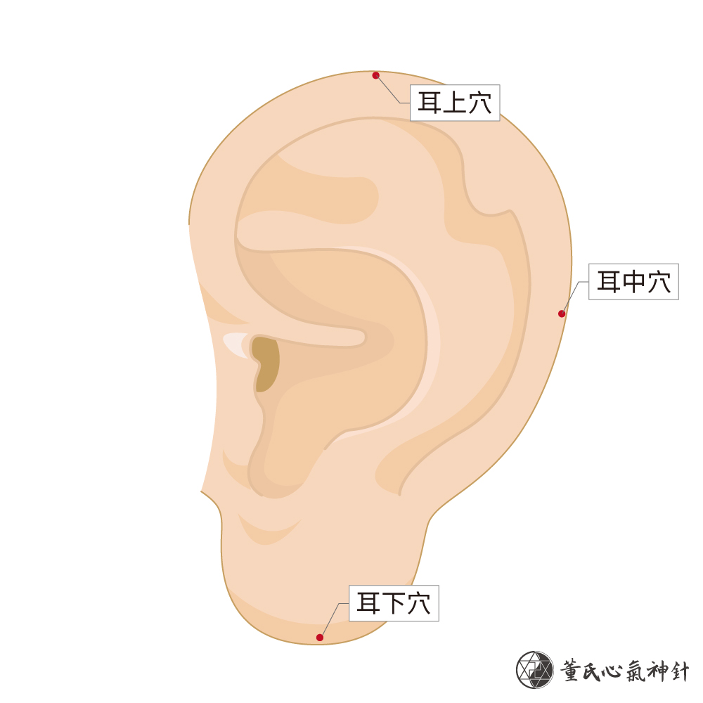 耳三穴